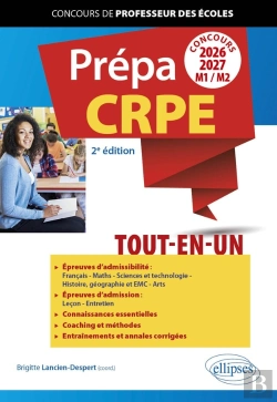 Bertrand.pt - Prépa Crpe Tout-En-Un Concours 2026-2027 M1/M2