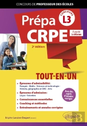 Prépa Crpe Tout-En-Un L3 : Licences Disciplinaires (2e Édition)