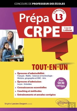 Bertrand.pt - Prépa Crpe Tout-En-Un L3 : Licences Disciplinaires