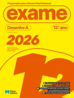 Bertrand.pt - Preparação para o Exame Final Nacional 2026 - Desenho A - 12.º ano