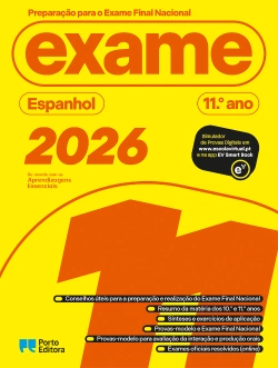 Bertrand.pt - Preparação para o Exame Final Nacional 2026 - Espanhol - Iniciação - 11.º Ano
