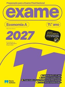 Bertrand.pt - Preparação para o Exame Final Nacional 2027 - Economia A - 11.º Ano