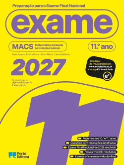Bertrand.pt - Preparação para o Exame Final Nacional 2027 - MACS - Matemática Aplicada às Ciências Sociais - 11.º ano