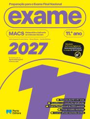 Preparação para o Exame Final Nacional 2027 - MACS - Matemática Aplicada às Ciências Sociais - 11.º ano