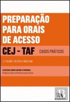 Preparação para Orais de Acesso CEJ - TAF
