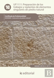 Preparacion De Los Trabajos Y Replanteo De Elementos Singulares De Piedra Natural