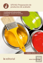 Preparación De Productos De Acabado. Mamr0208 - Acabado De Carpintería Y Mueble