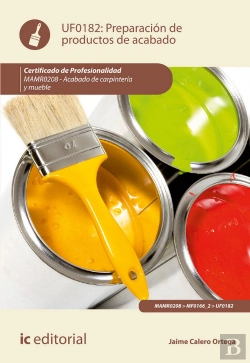 Bertrand.pt - Preparación De Productos De Acabado. Mamr0208 - Acabado De Carpintería Y Mueble
