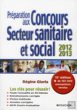 Bertrand.pt - Preparation Aux Concours Du Secteur Sanitaire Et Social (Edition 2012/2013)