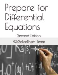 Prepare For Differential Equations
