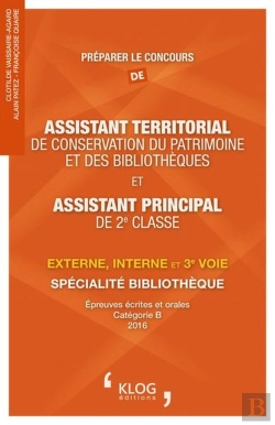Bertrand.pt - Preparer Le Concours D Assistant Territorial De Conservation Du Patrimoine Et Des Bibliotheques Et D