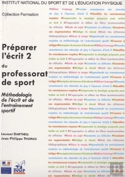 Bertrand.pt - Préparer L'Écrit 2 Du Professorat De Sport ; Méthodologie De L'Écrit Et De L'Entraînement Sportif