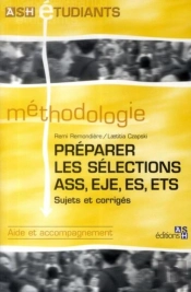 Preparer Les Concours Ass, Es, Eje, Ets