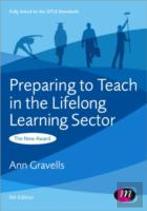 Preparing To Teach In The Lifelong Learning Sector