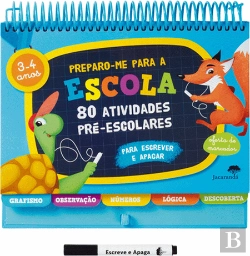 Bertrand.pt - Preparo-me para a Escola - 80 Atividades Pré- Escolares - 3-4 Anos