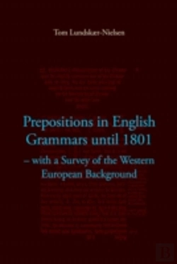 Bertrand.pt - Prepositions In English Grammars Until 1801