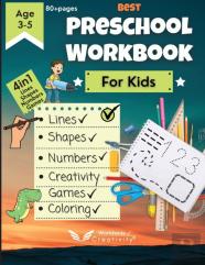 Preschool Activity Book For Kids And Toddlers Ages 3-5