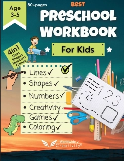 Bertrand.pt - Preschool Activity Book For Kids And Toddlers Ages 3-5