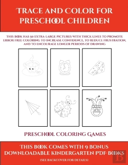 Bertrand.pt - Preschool Coloring Games (Trace And Color For Preschool Children)