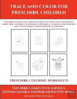 Bertrand.pt - Preschool Coloring Worksheets (Trace And Color For Preschool Children)