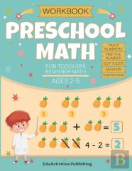 Preschool Math Workbook For Toddlers Ages 2-4 Beginner Math Ages 2-5