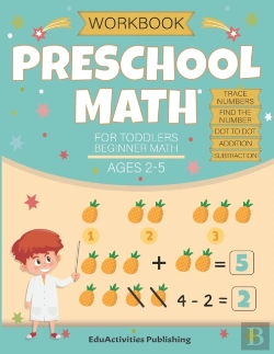 Bertrand.pt - Preschool Math Workbook For Toddlers Ages 2-4 Beginner Math Ages 2-5