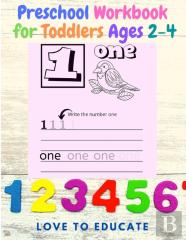 Preschool Math Workbook For Toddlers Ages 2-4