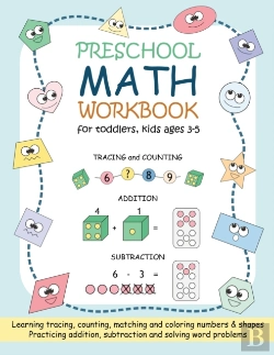 Bertrand.pt - Preschool Math Workbook For Toddlers, Kids Ages 3-5