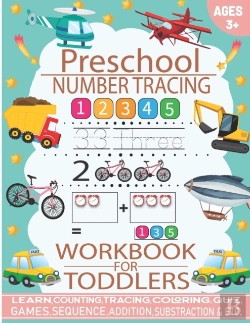 Bertrand.pt - Preschool Number Tracing Workbook For Toddlers