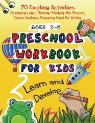 Preschool Workbook For Kids Ages 3-5