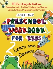 Preschool Workbook For Kids Ages 3-5