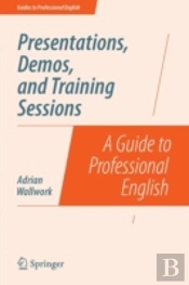 Presentations, Demos, And Training Sessions