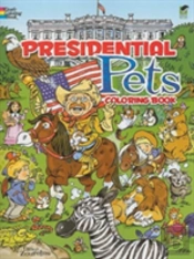 Presidential Pets Coloring Book