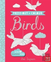 Press Out And Colour: Birds