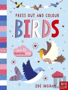 Press Out And Colour: Birds