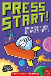 Press Start! Super Rabbit Boy Blasts Off!