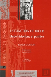 Presses De Clermont T.29 ; La Fonction De Juger ; Étude Historique Et Positive