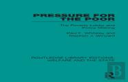 Pressure For The Poor