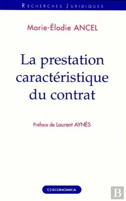 Bertrand.pt - Prestation Caracteristique Du Contrat (La)