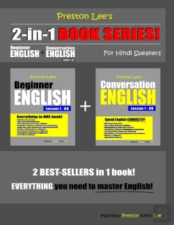 Bertrand.pt - Preston Lee'S 2-In-1 Book Series! Beginner English & Conversation English Lesson 1 - 60 For Hindi Speakers