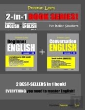 Preston Lee'S 2-In-1 Book Series! Beginner English & Conversation English Lesson 1 - 60 For Italian Speakers