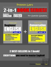 Preston Lee'S 2-In-1 Book Series! Beginner English & Conversation English Lesson 1 - 60 For Swedish Speakers