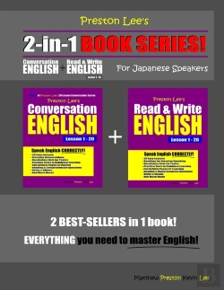 Bertrand.pt - Preston Lee'S 2-In-1 Book Series! Conversation English & Read & Write English Lesson 1 - 20 For Japanese Speakers