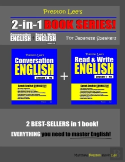 Bertrand.pt - Preston Lee'S 2-In-1 Book Series! Conversation English & Read & Write English Lesson 1 - 40 For Japanese Speakers