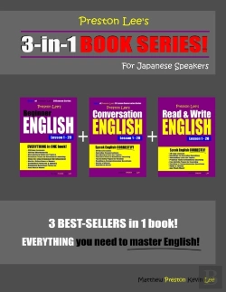 Bertrand.pt - Preston Lee'S 3-In-1 Book Series! Beginner English, Conversation English & Read & Write English Lesson 1 - 20 For Japanese Speakers