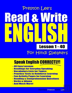 Bertrand.pt - Preston Lee'S Read & Write English Lesson 1 - 40 For Hindi Speakers