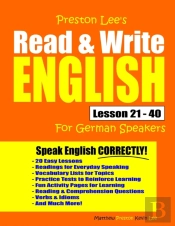 Preston Lee'S Read & Write English Lesson 21 - 40 For German Speakers