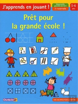 Bertrand.pt - Prêt Pour La Grande École! J'Apprends En Jouant! 5-6 Ans