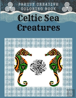 Bertrand.pt - Pretty Creative Coloring Book Celtic Sea Creatures
