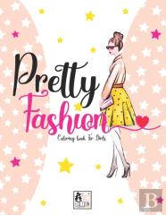 Pretty Fashion Coloring Book For Girls